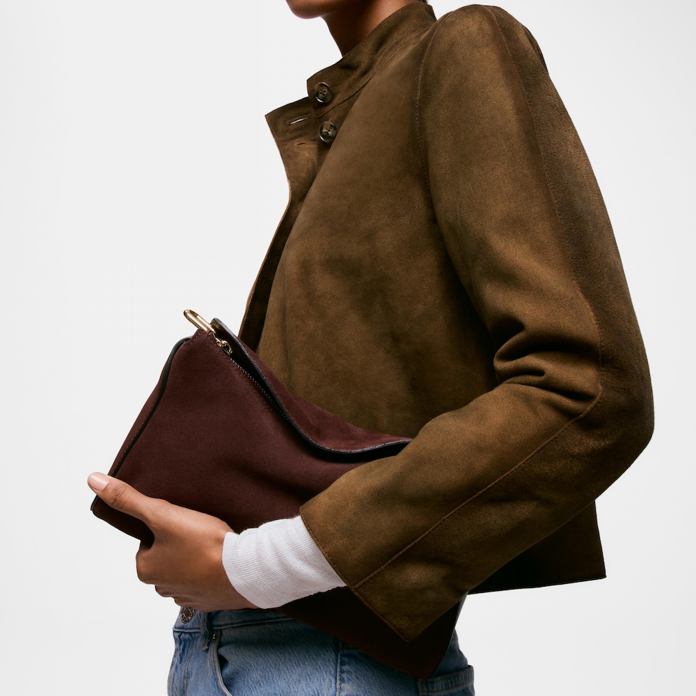 Borsa a tracolla piccola in pelle marrone TOUS&nbsp;Arlette