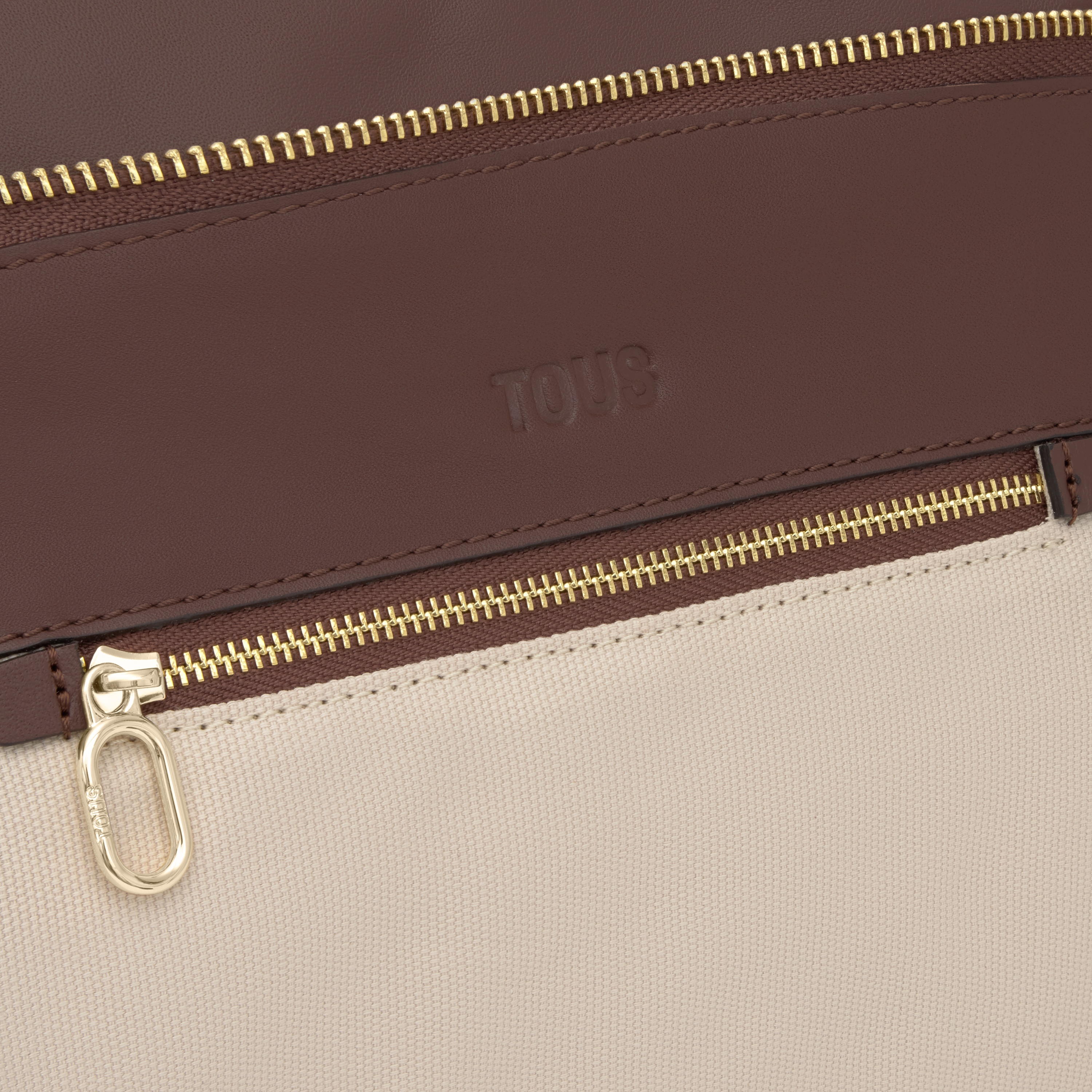 Small leather brown Crossbody bag TOUS Arlette