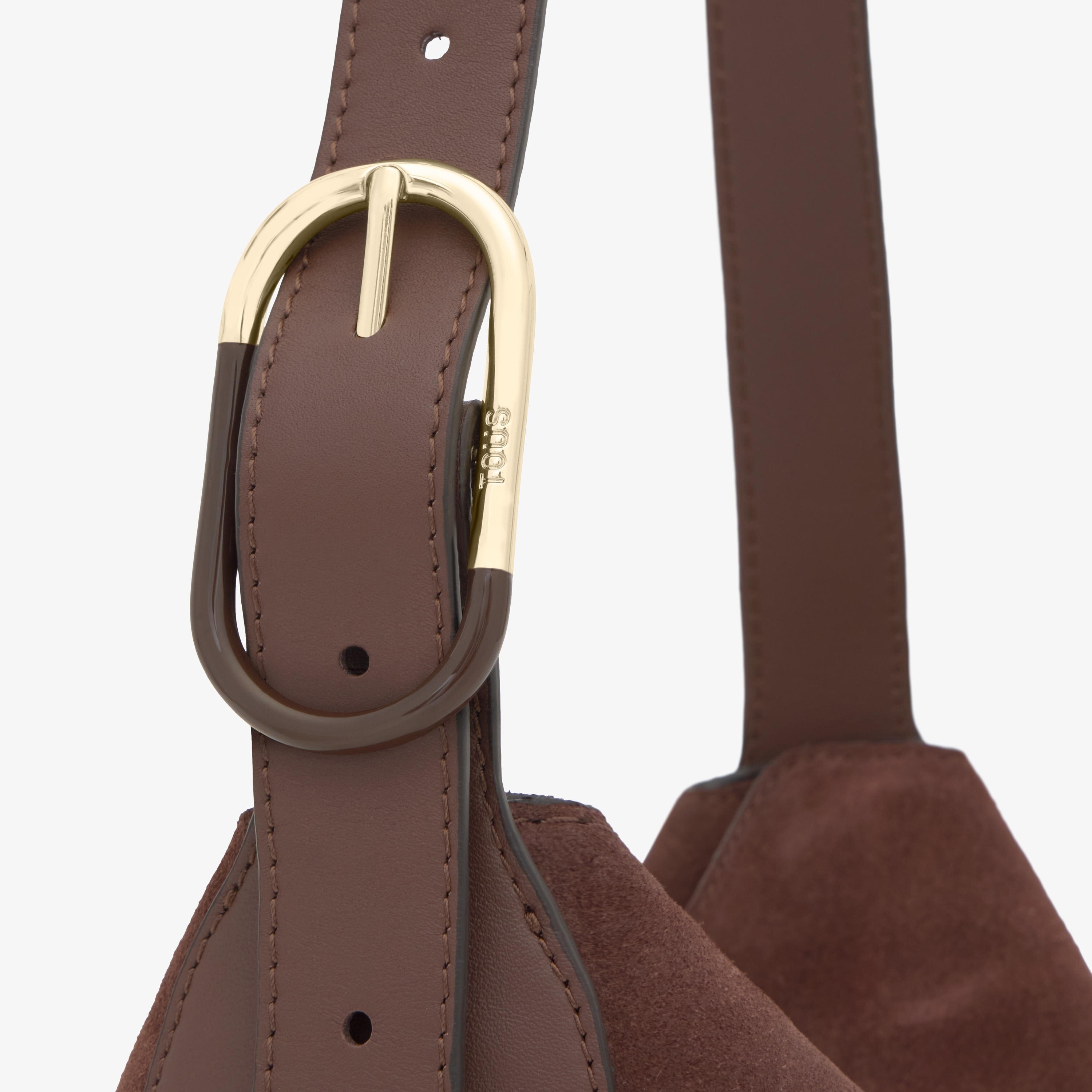 Small leather brown Crossbody bag TOUS Arlette