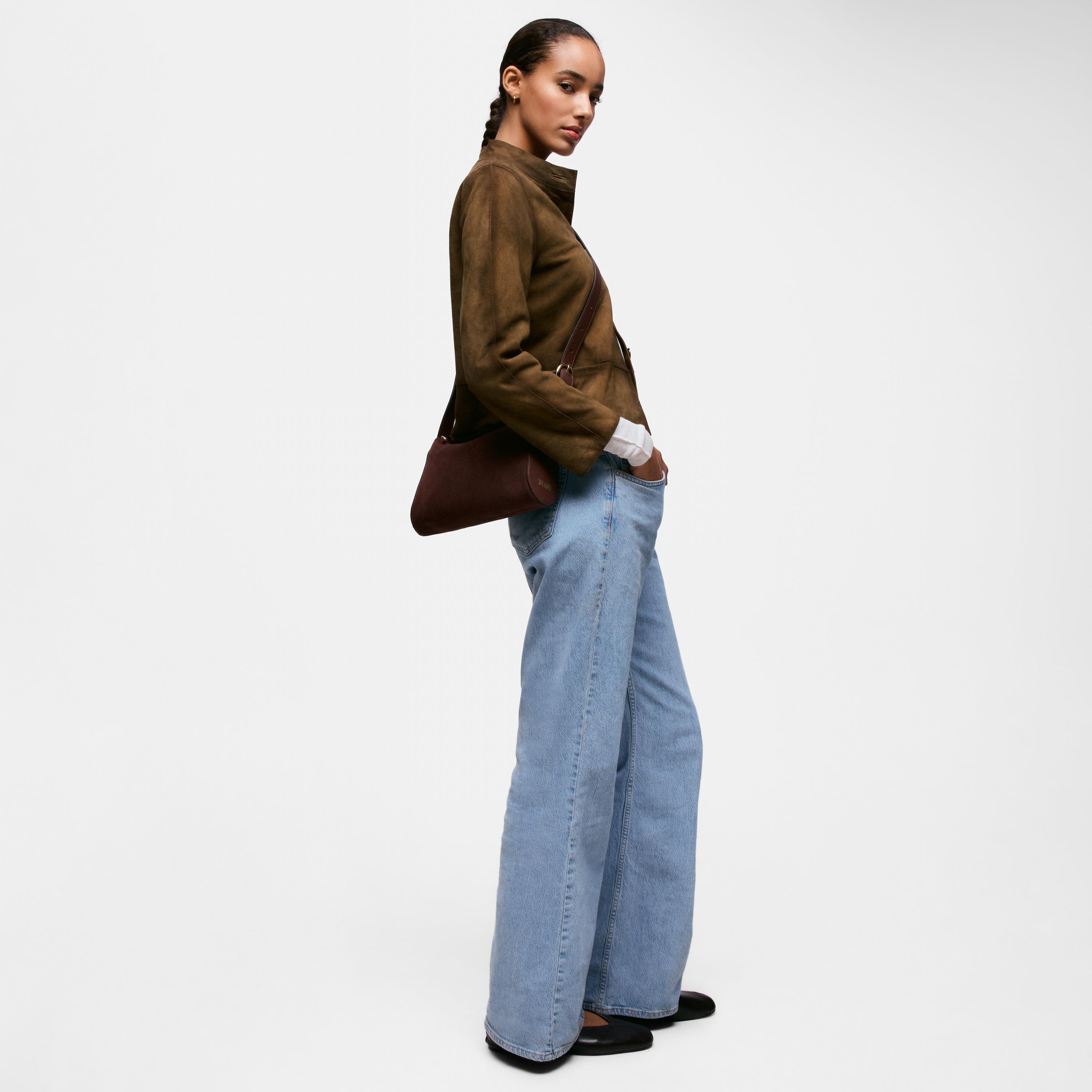 Small leather brown Crossbody bag TOUS Arlette