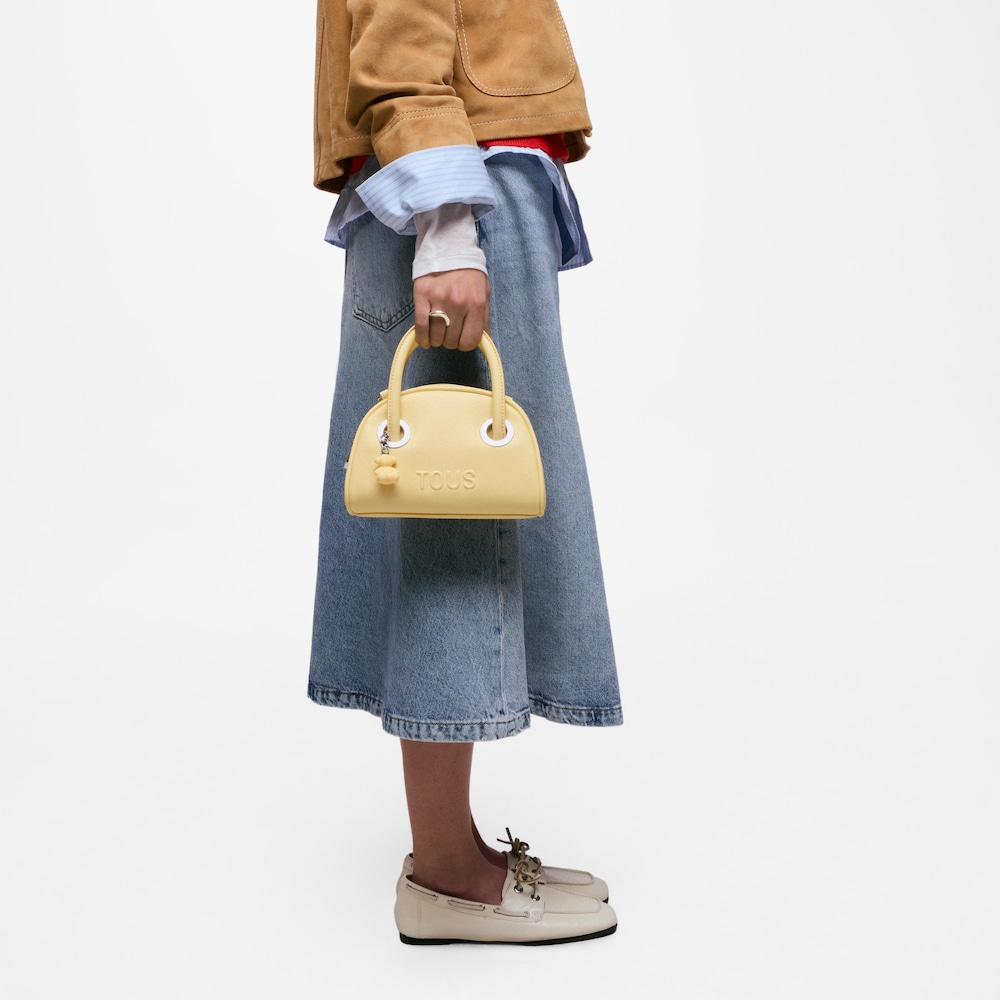 Bowling peque&ntilde;o amarillo TOUS Poppy