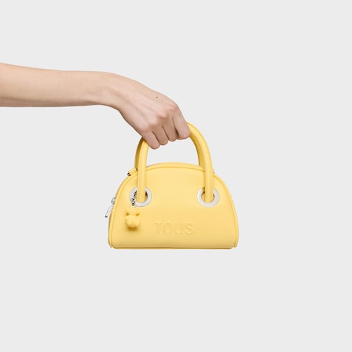 Borsa bowling piccola gialla TOUS Poppy