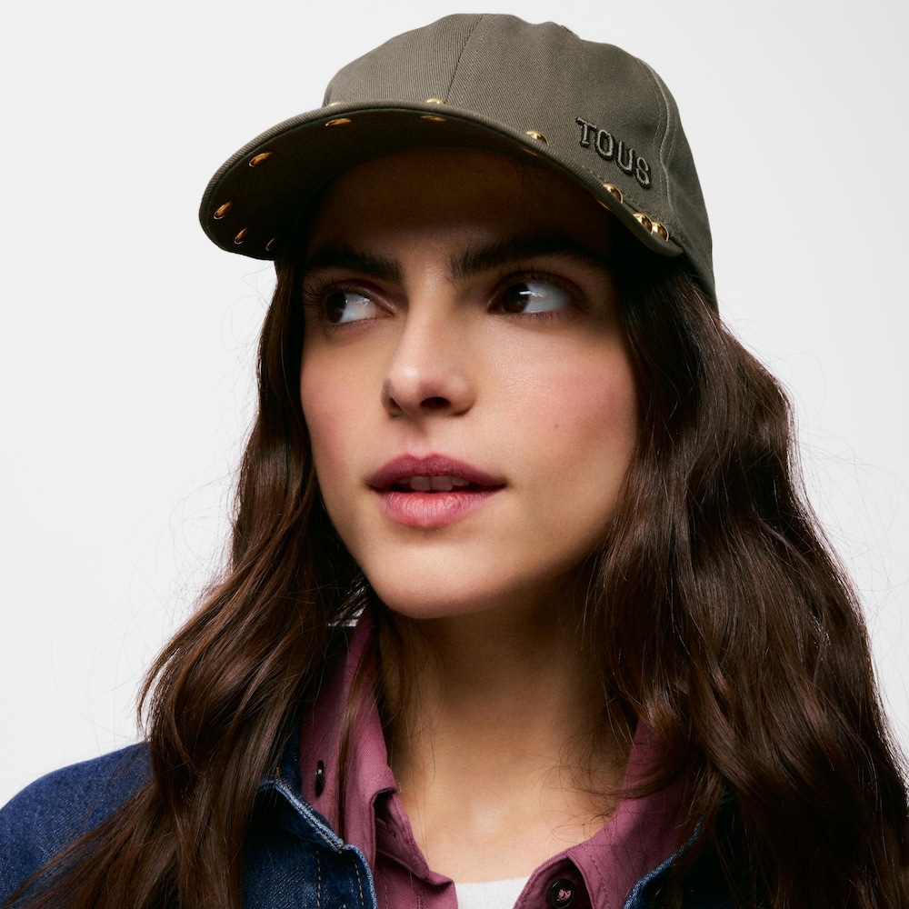 Gorra caqui TOUS Jewelry Studs