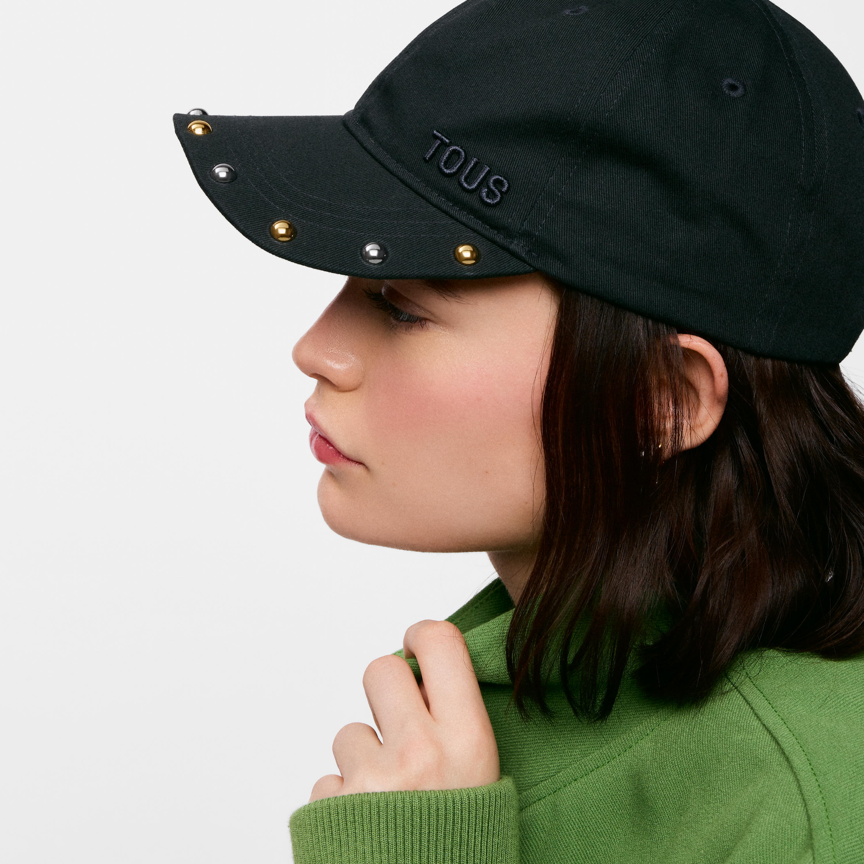Black Cap TOUS Jewelry Studs