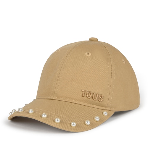 Sand-colored Cap TOUS Pearls