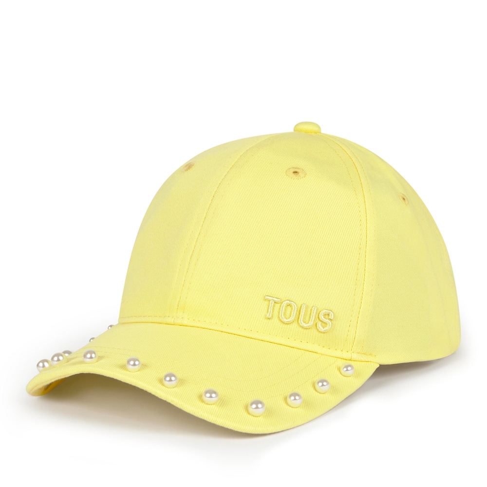 Gorra amarilla TOUS Pearls
