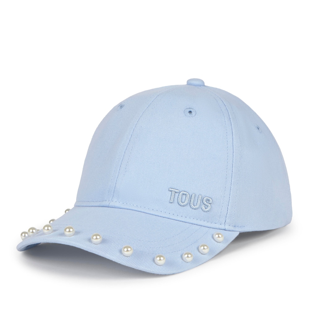 Gorra azul cielo TOUS Pearls
