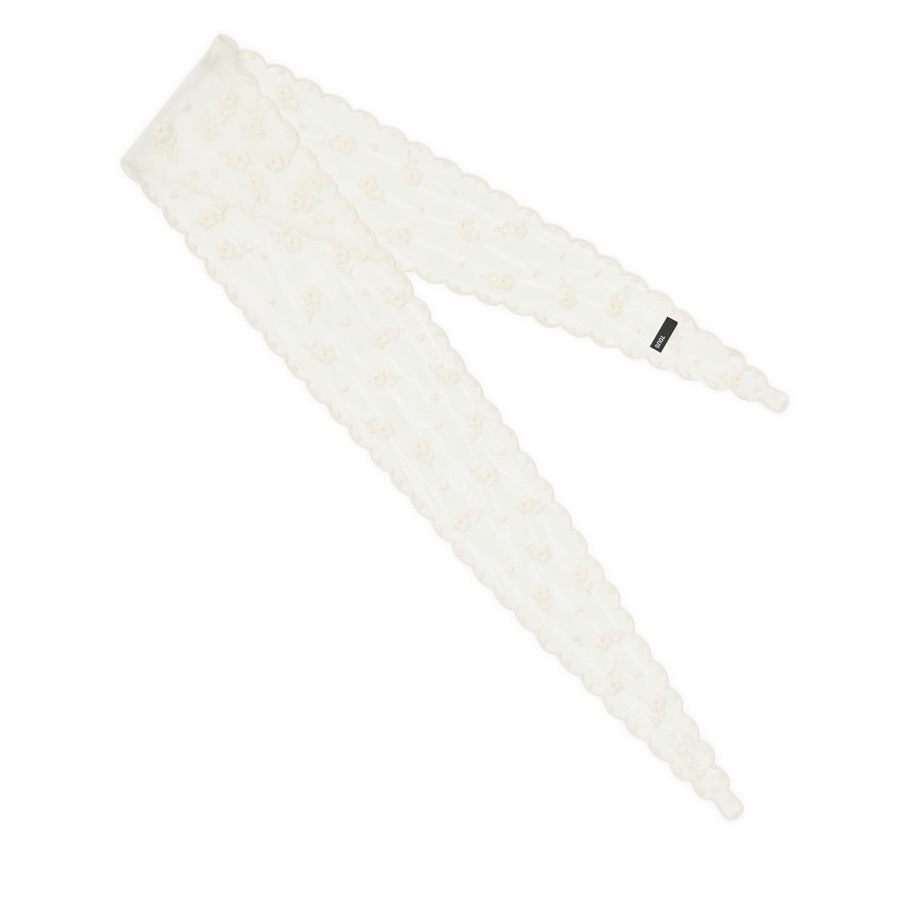 Beige embroidered Scarf TOUS Daisy