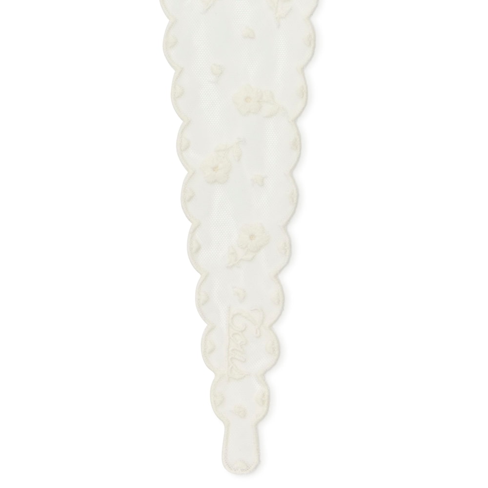 Pa&ntilde;uelo bordado beige TOUS Daisy