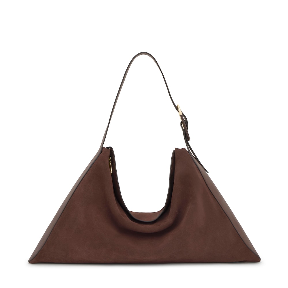 Bossa d&rsquo;espatlla de pell marr&oacute; TOUS&nbsp;Arlette