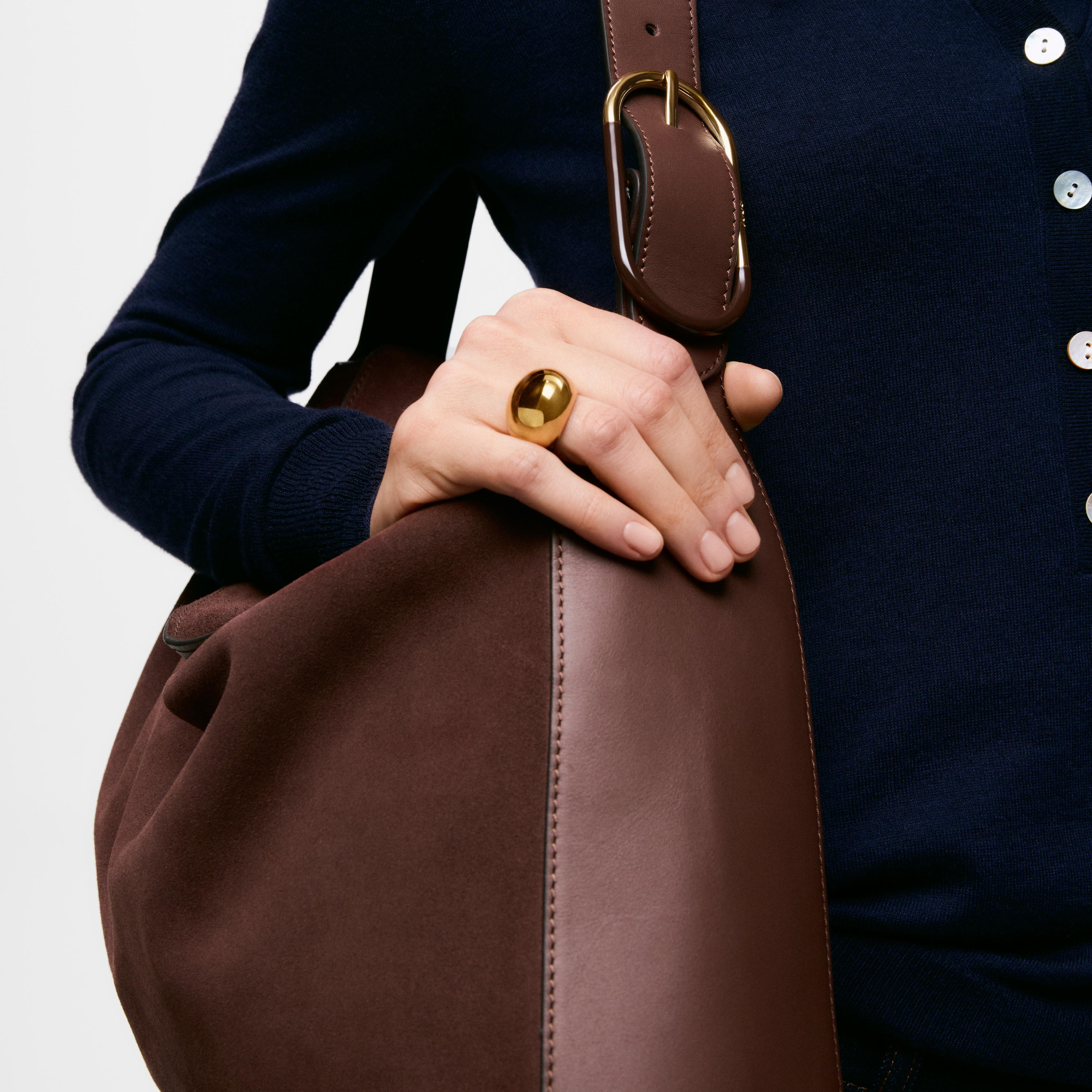 Brown leather Shoulder bag TOUS Arlette