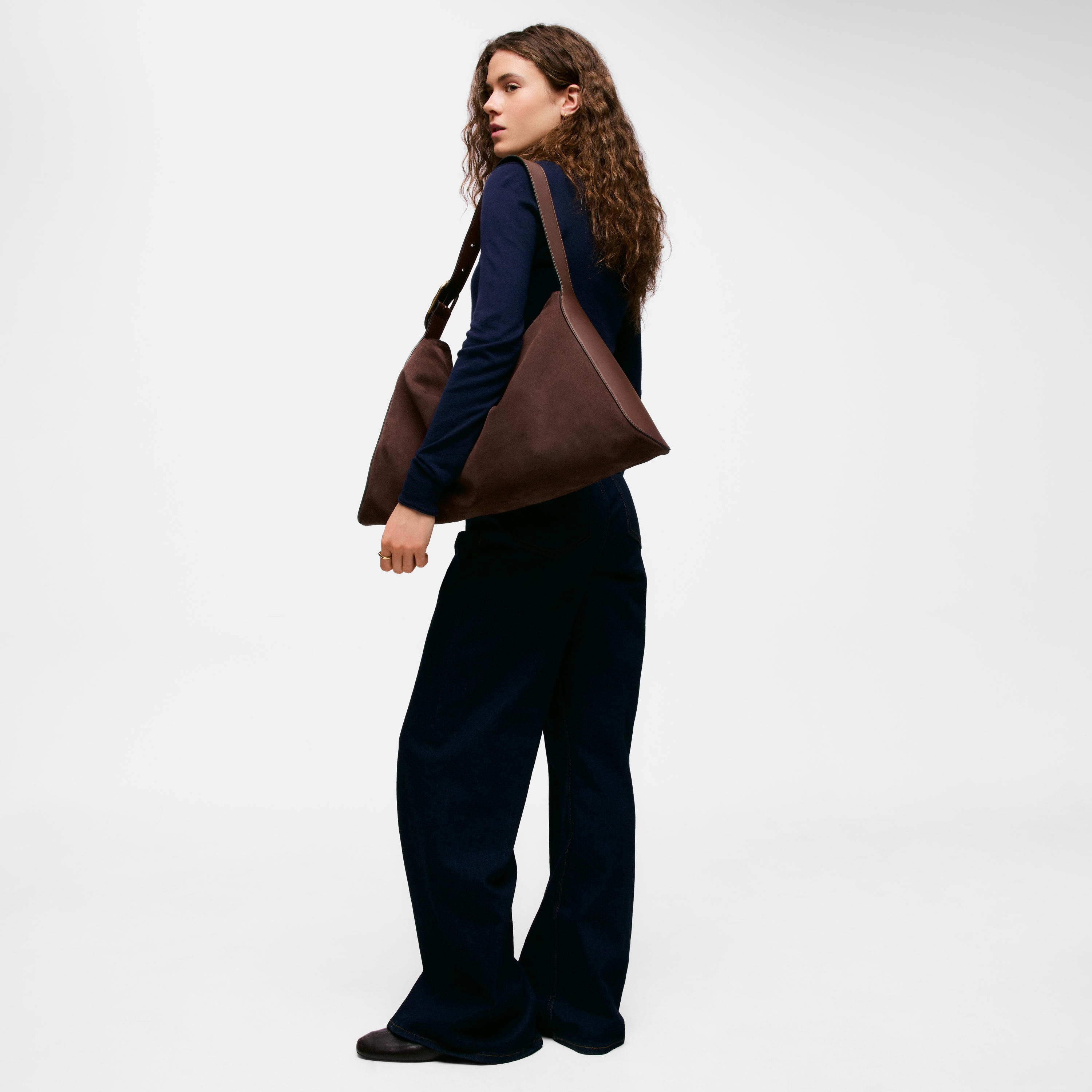 Brown leather Shoulder bag TOUS Arlette