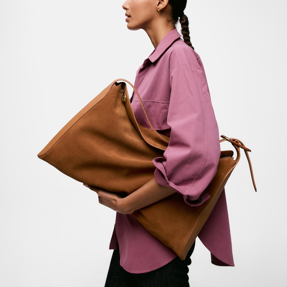 Saca de piel camel TOUS&nbsp;Arlette