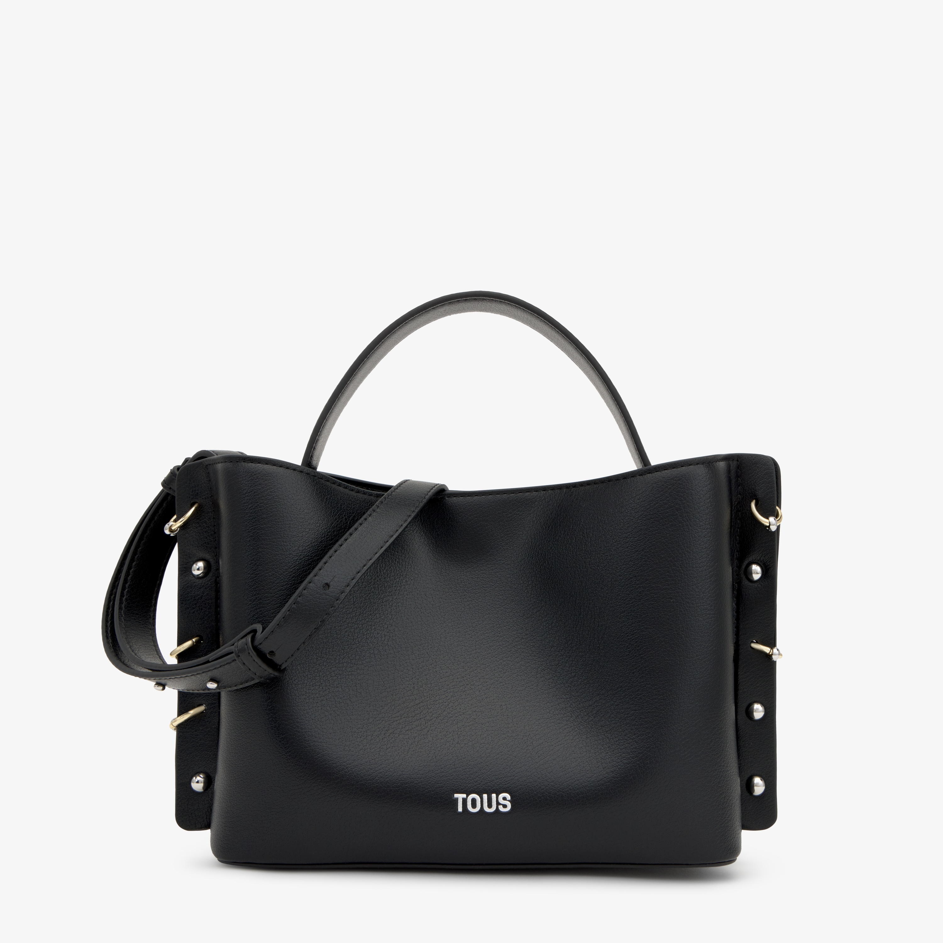 Medium black Crossbody bag TOUS Jewelry Studs