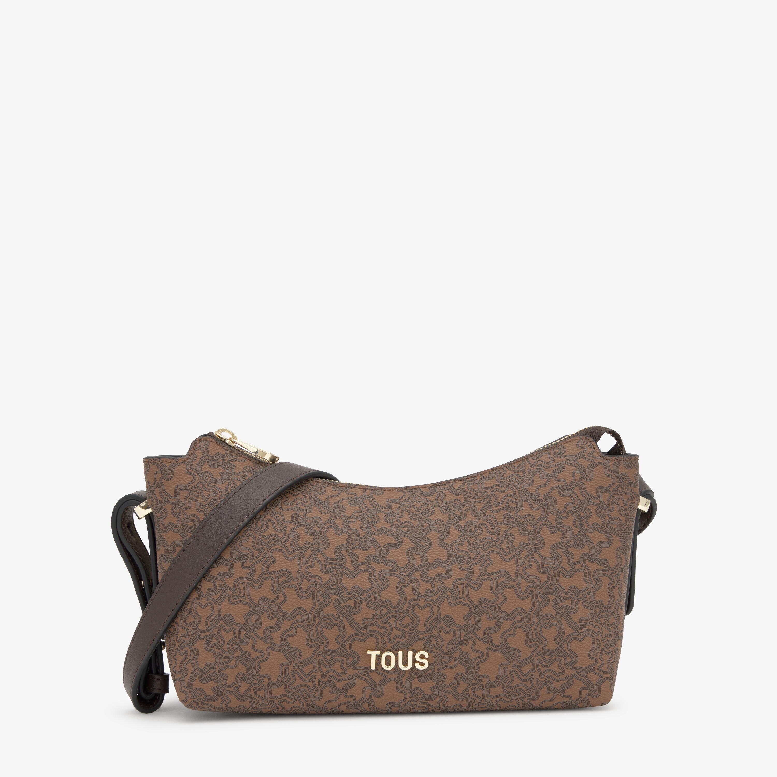 Medium brown Crossbody bag TOUS Kaos Mini Lines