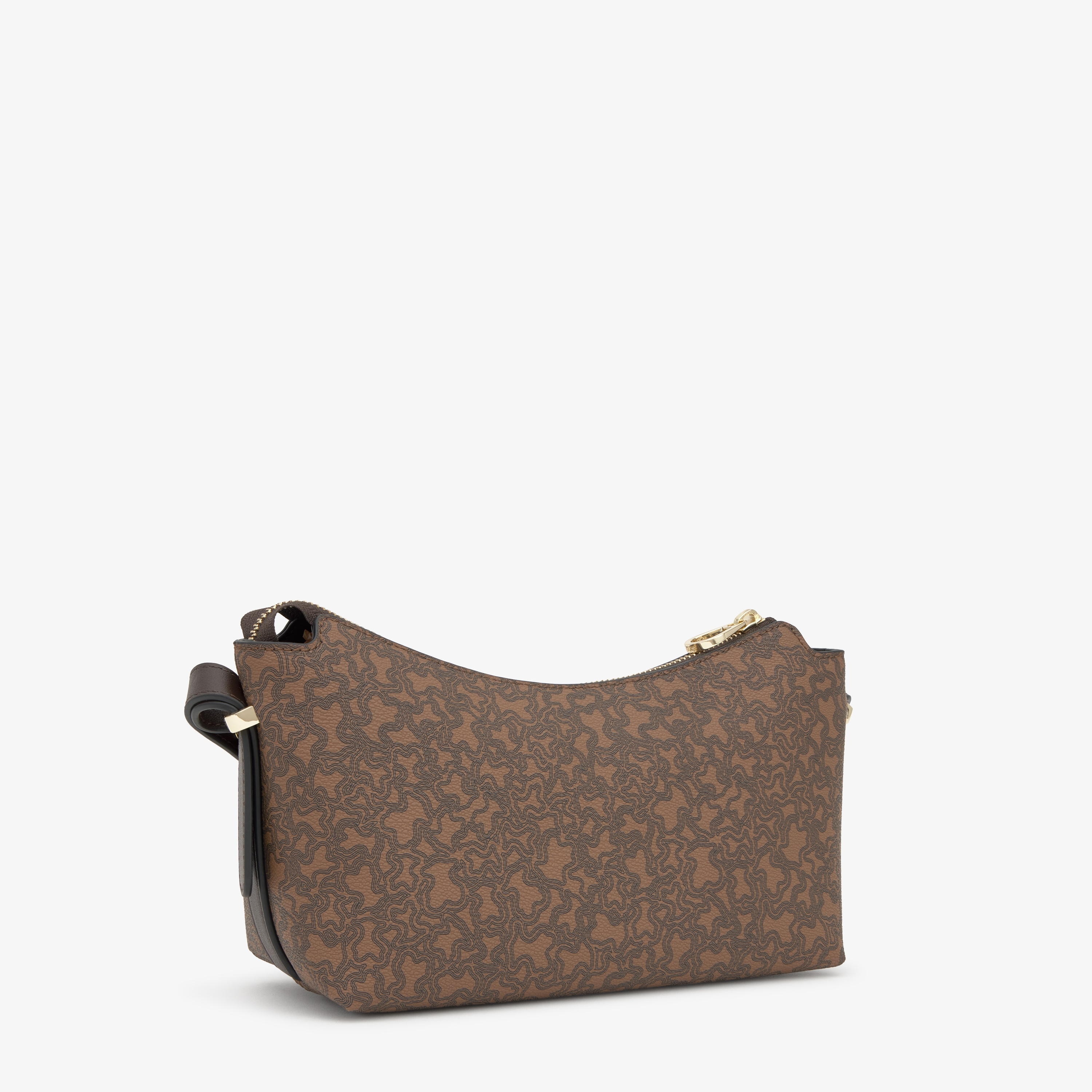 Medium brown Crossbody bag TOUS Kaos Mini Lines