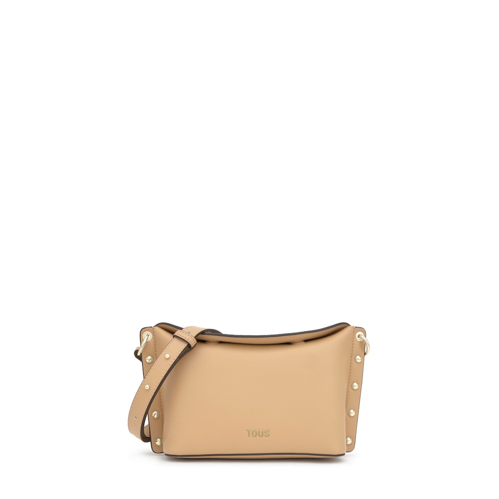 Small sand-colored Crossbody bag TOUS Jewelry Studs