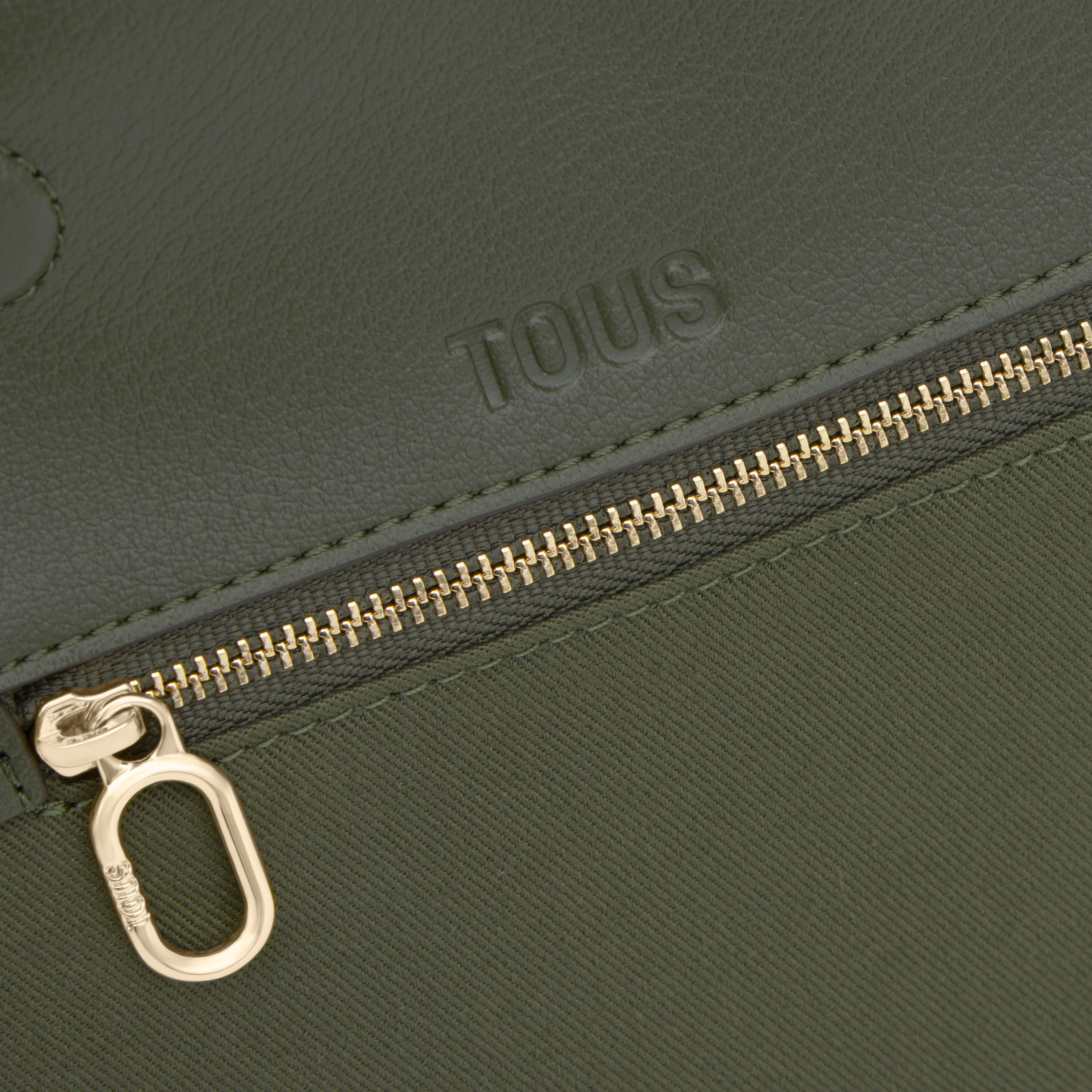 Small khaki Crossbody bag TOUS Jewelry Studs