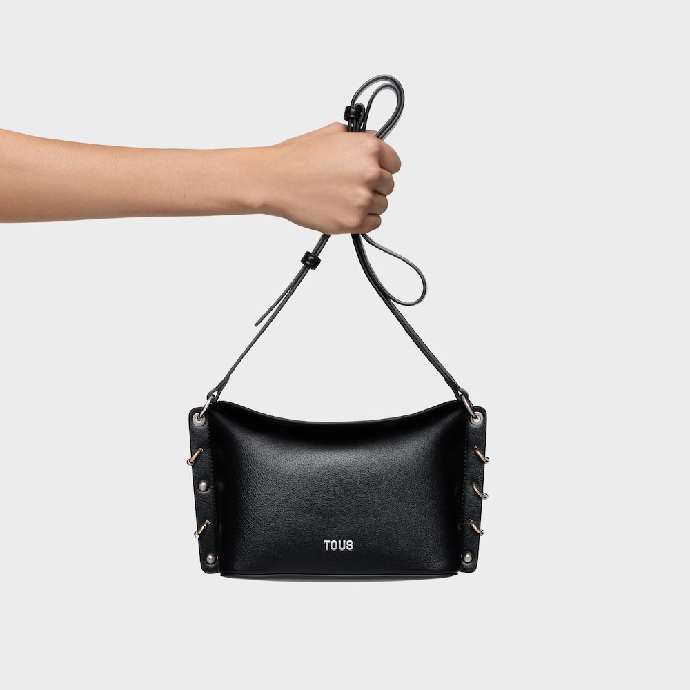 Bandolera peque&ntilde;a negra TOUS Jewelry Studs