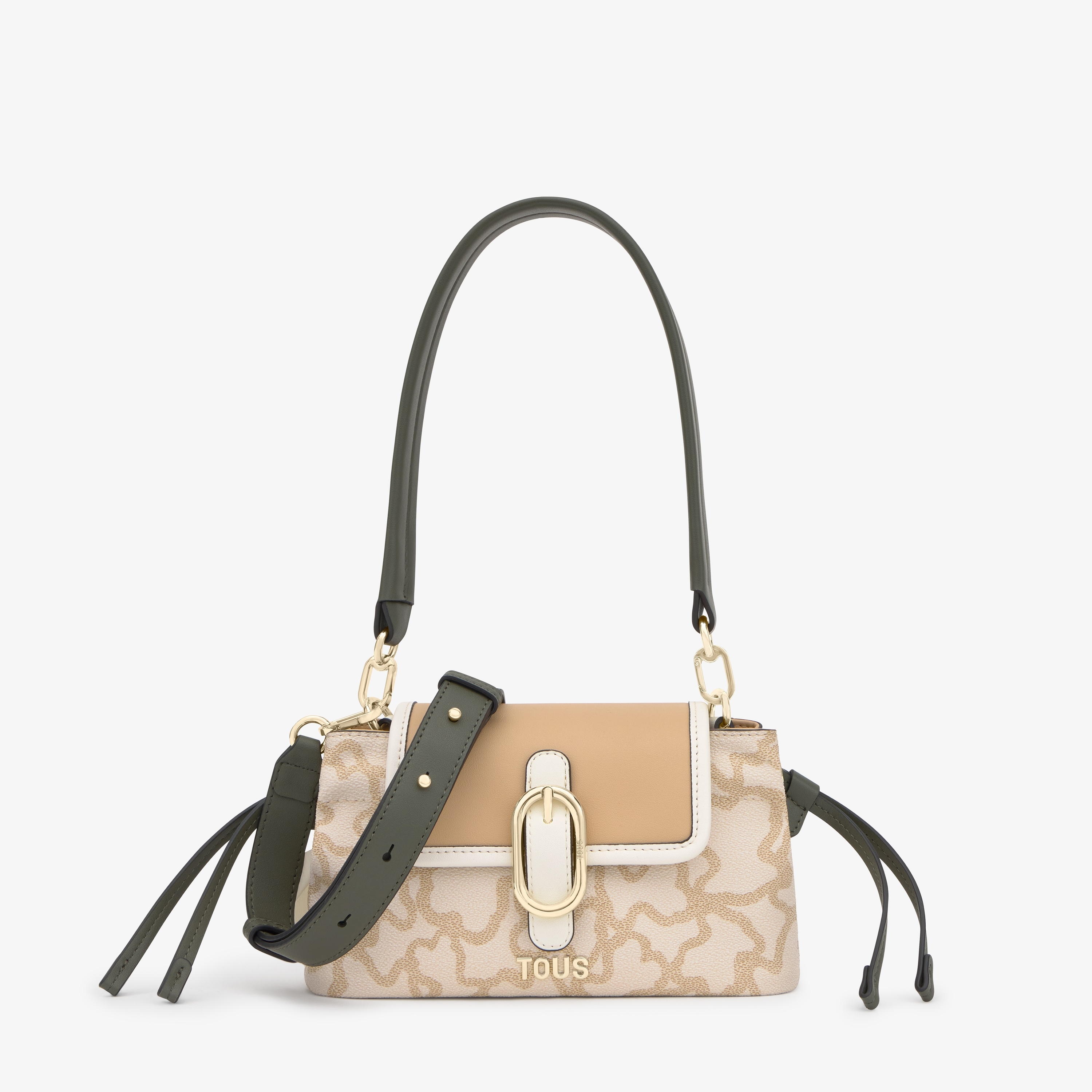 Small sand-colored Crossbody bag TOUS Kaos Icon
