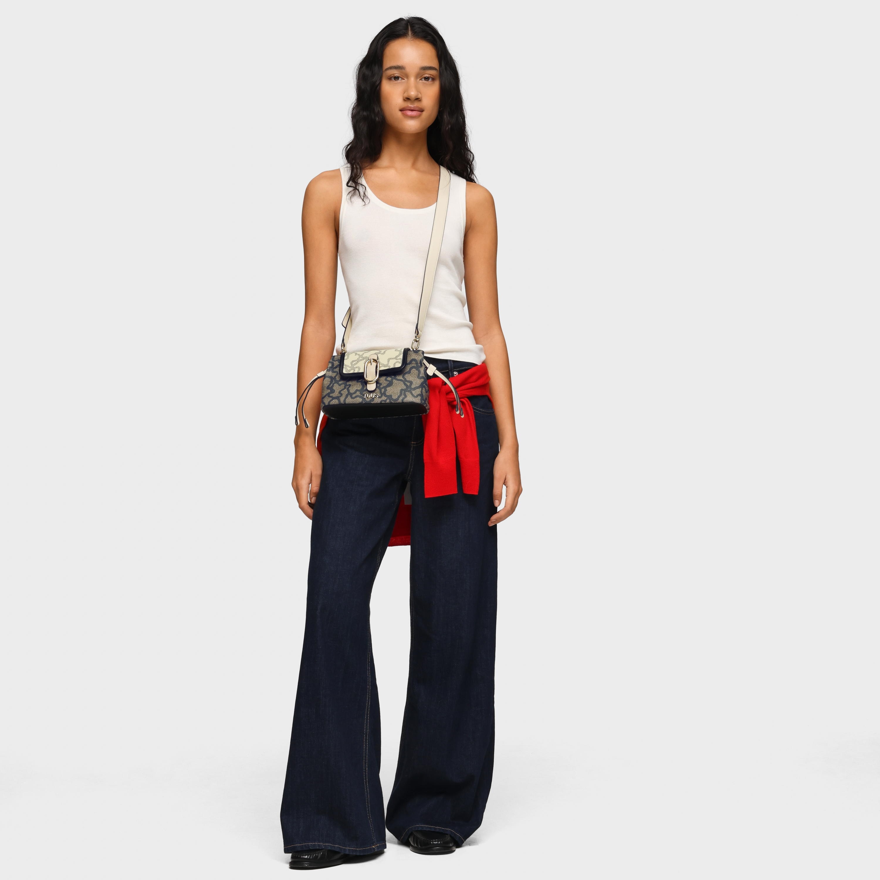 Small black Crossbody bag TOUS Kaos Icon