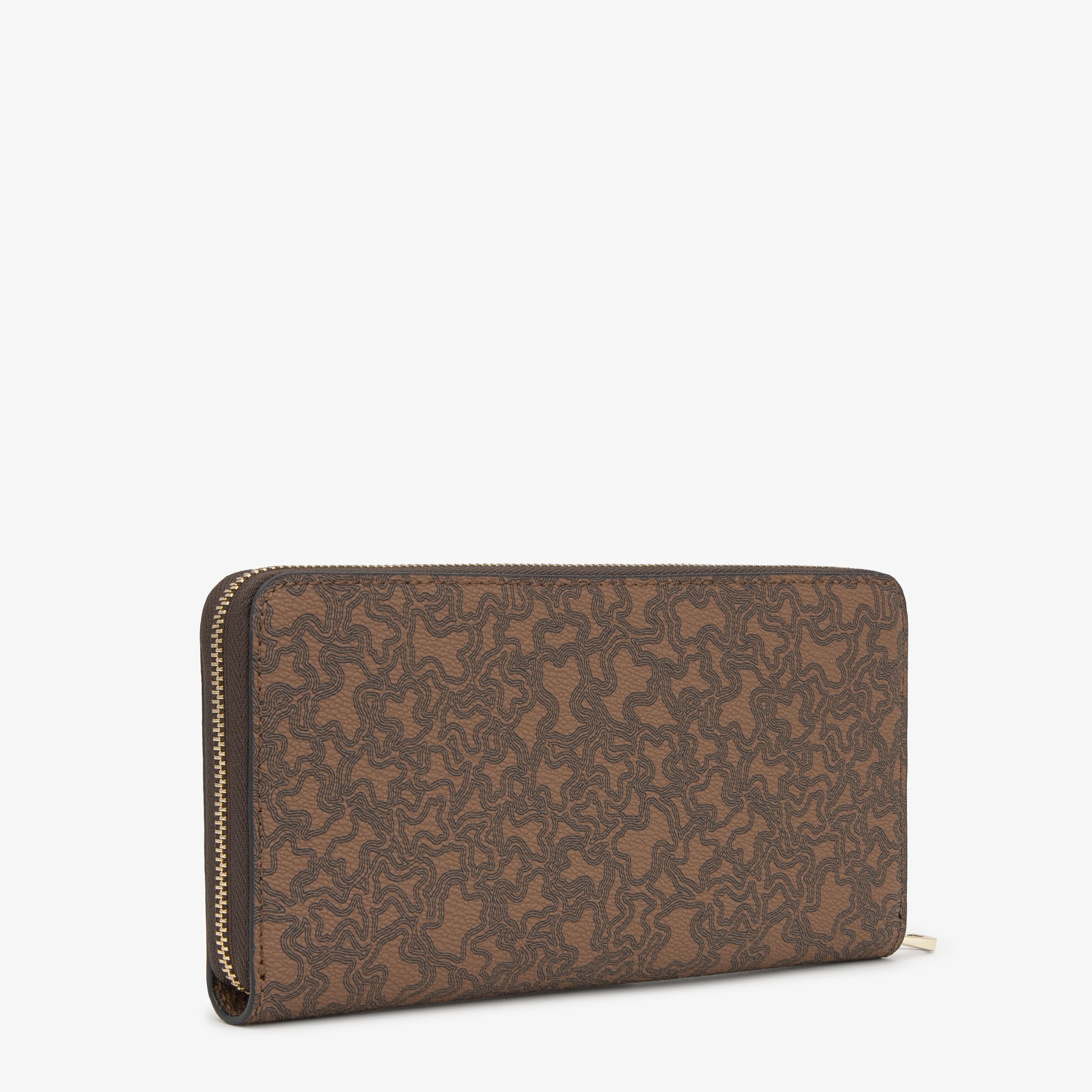 Brown Wallet TOUS Kaos Mini Lines