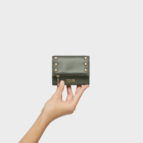 Billetera caqui TOUS Jewelry Studs