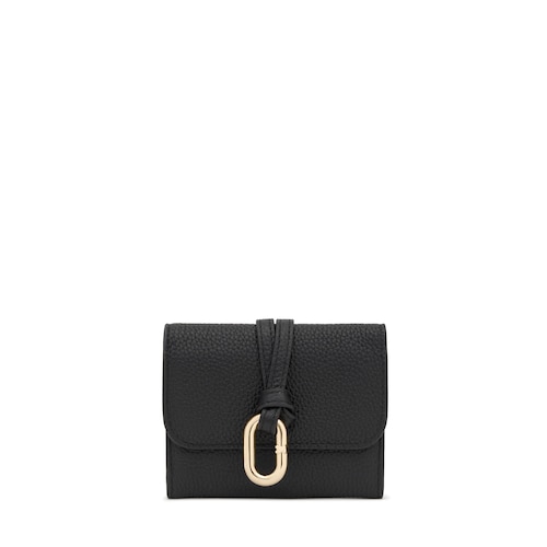 Black Flap Wallet TOUS Hold