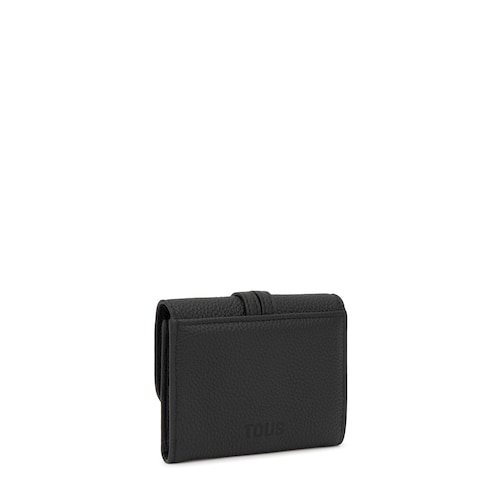 Black Flap Wallet TOUS Hold