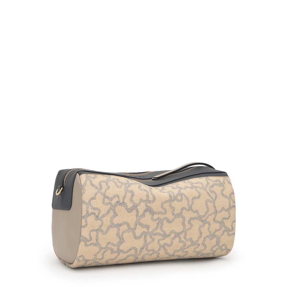 Średnia szarobrązowa Torebka bowling TOUS Kaos Icon