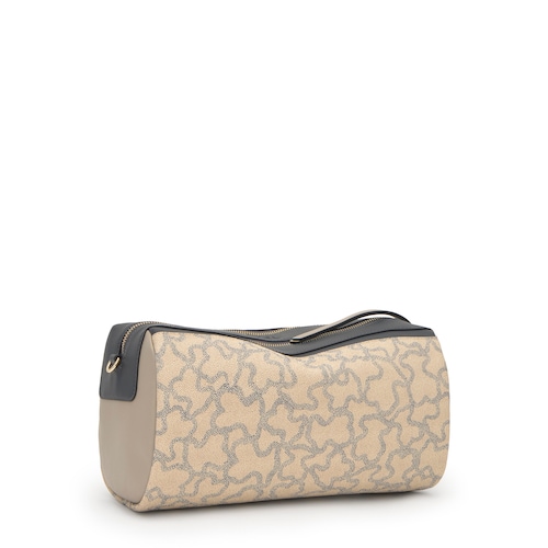 Średnia szarobrązowa Torebka przez ramię TOUS Kaos Icon 