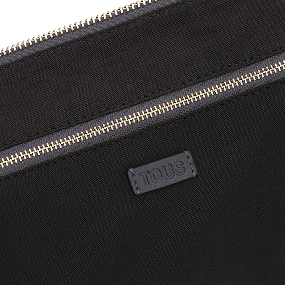 Średnia szarobrązowa Torebka bowling TOUS Kaos Icon