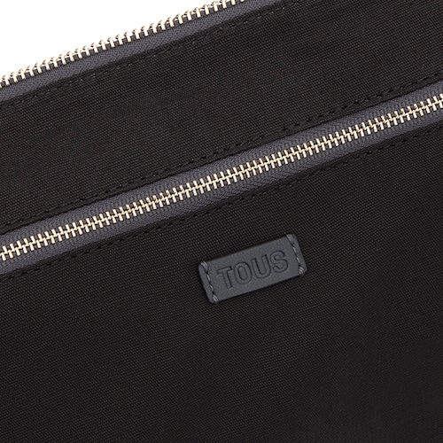 Średnia szarobrązowa Torebka przez ramię TOUS Kaos Icon 