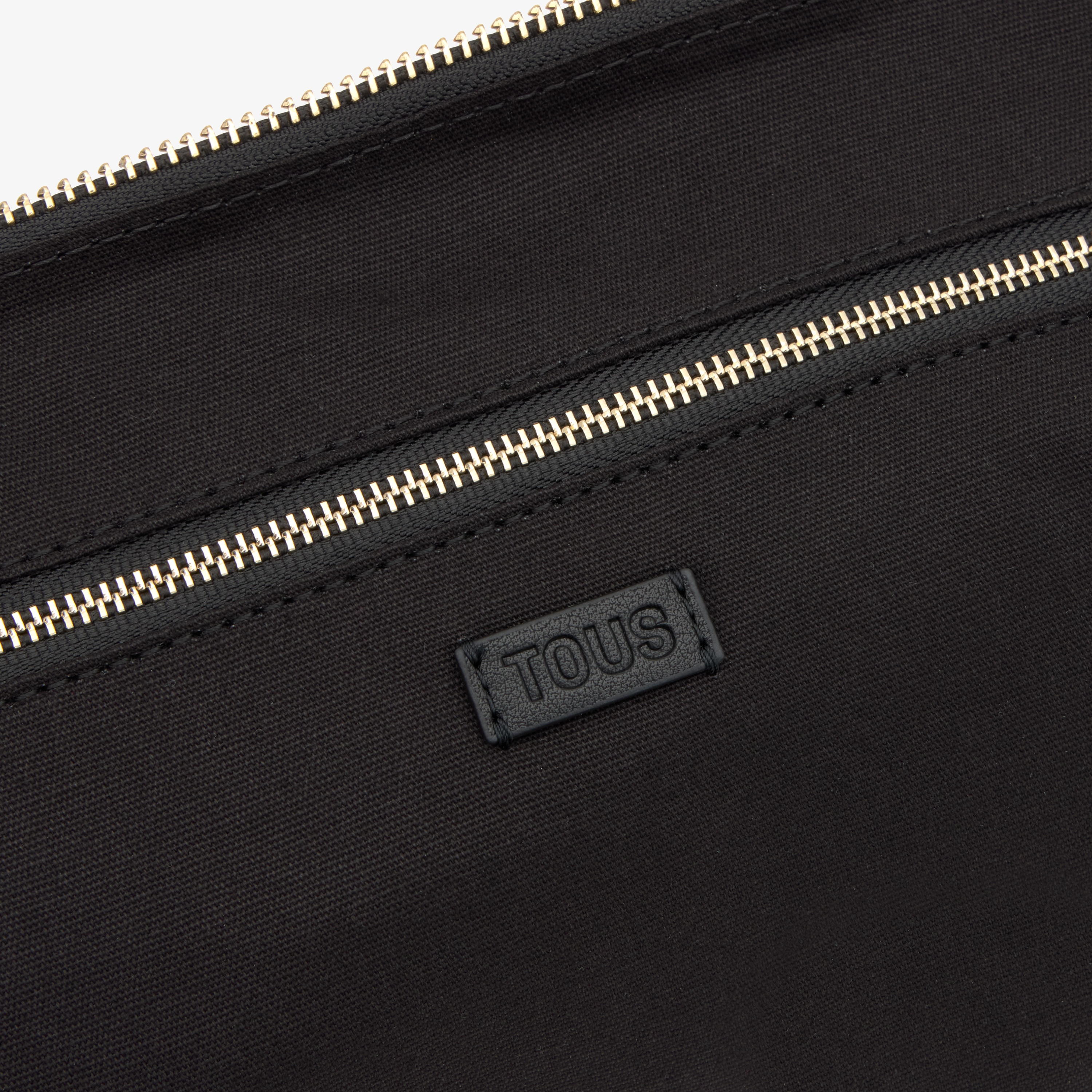 Medium black Crossbody bag TOUS Kaos Icon