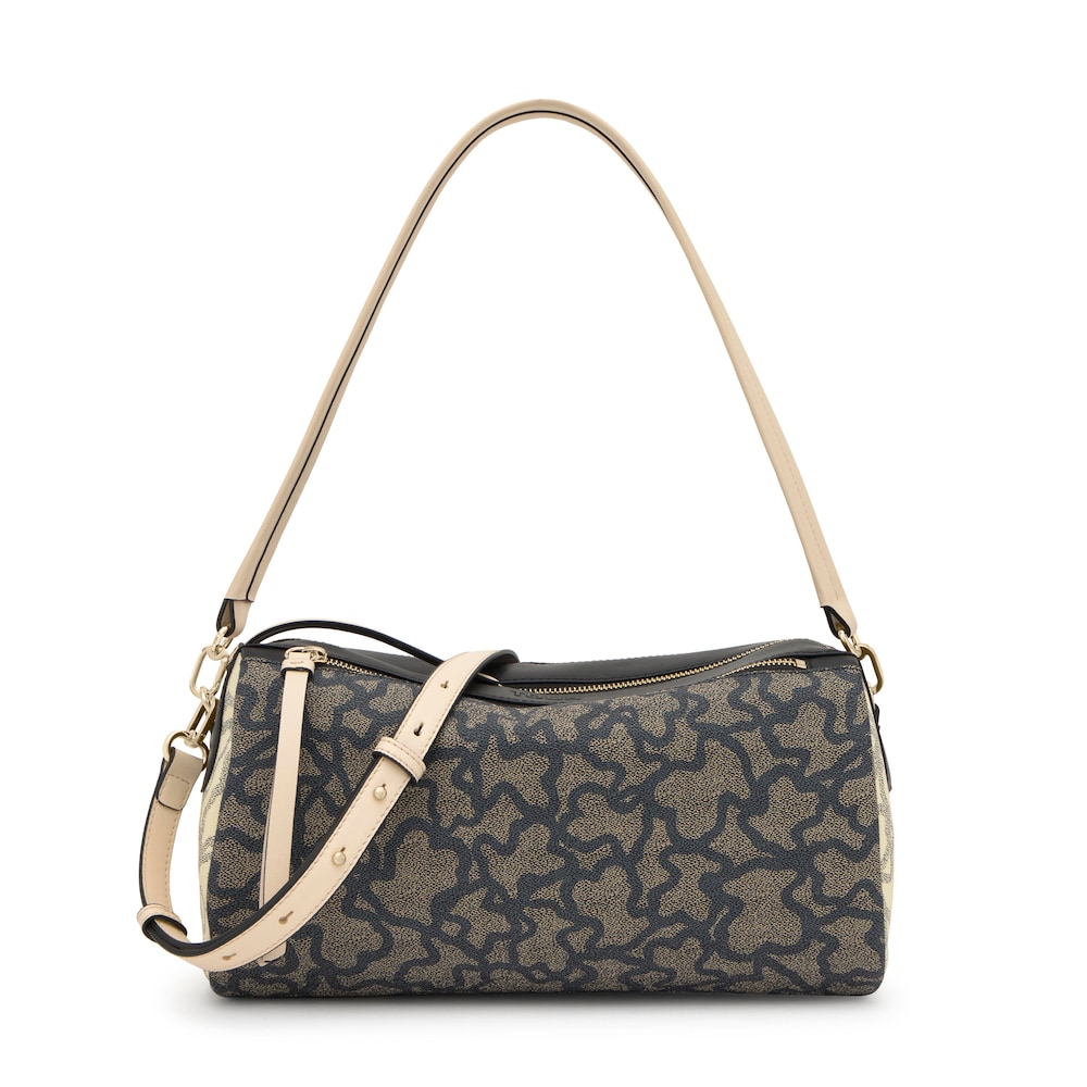 Stredne veľk&aacute; čierna Crossbody kabelka TOUS Kaos Icon