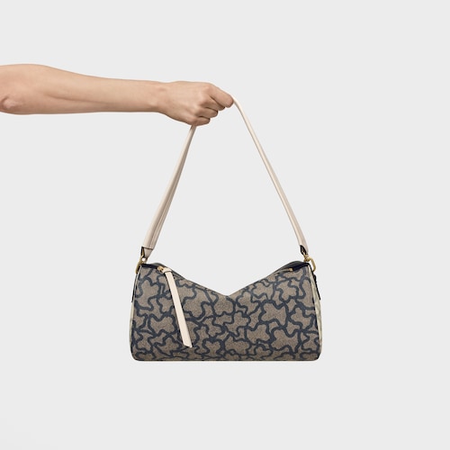 Średnia czarna Torebka przez ramię TOUS Kaos Icon 