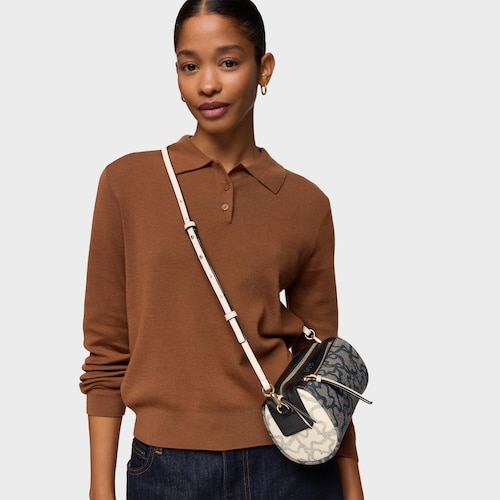 Czarna Minitorebka TOUS Kaos Icon 