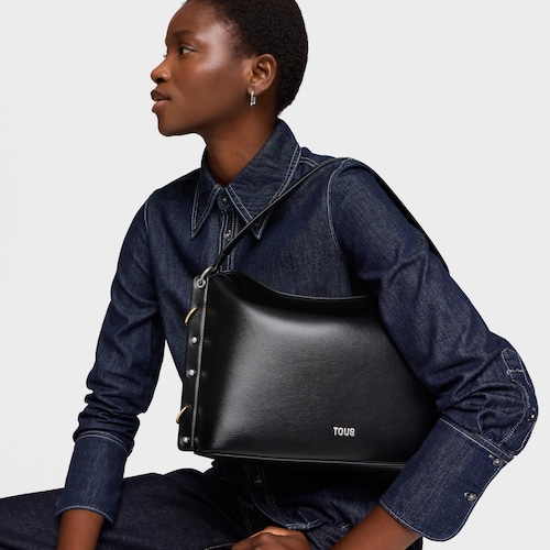 Black City bag TOUS Jewelry Studs