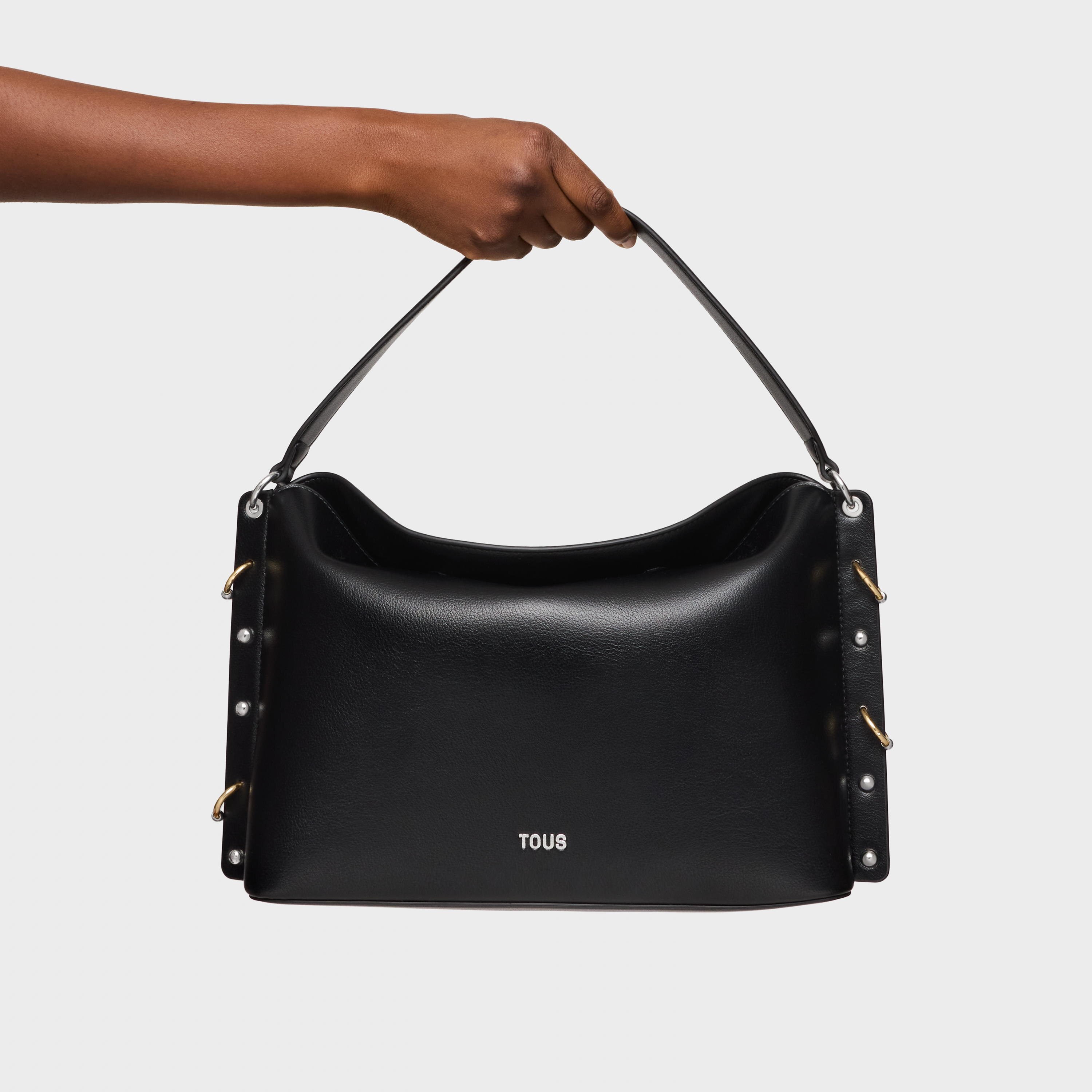 Black City bag TOUS Jewelry Studs