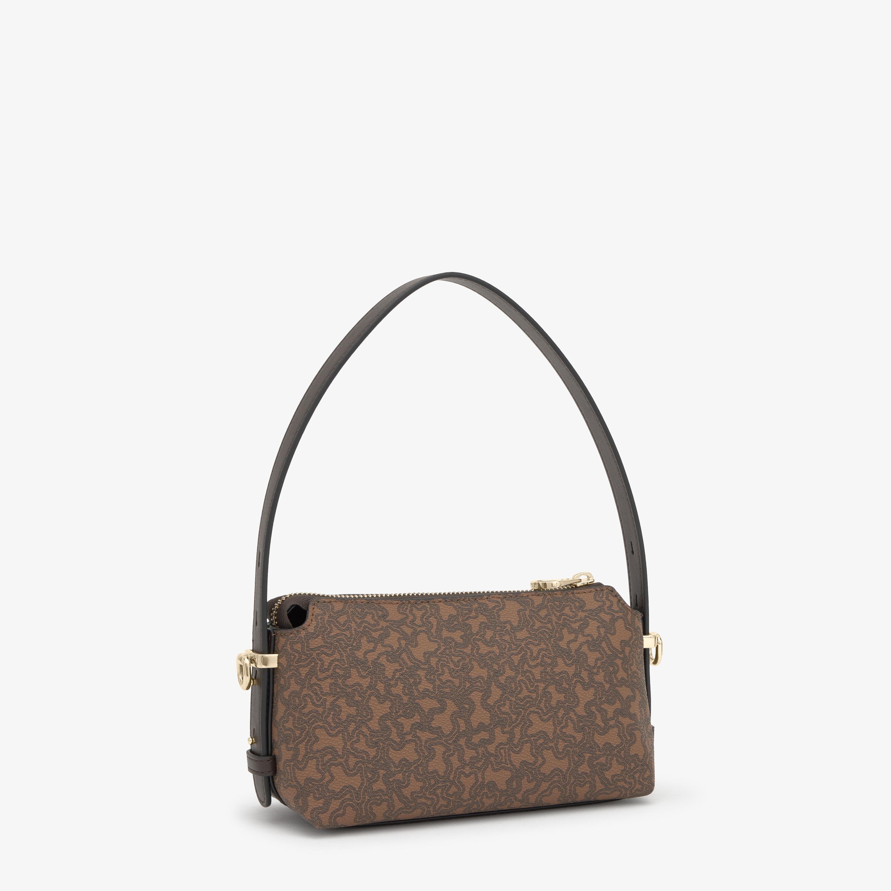Brown Minibag TOUS Kaos Mini Lines