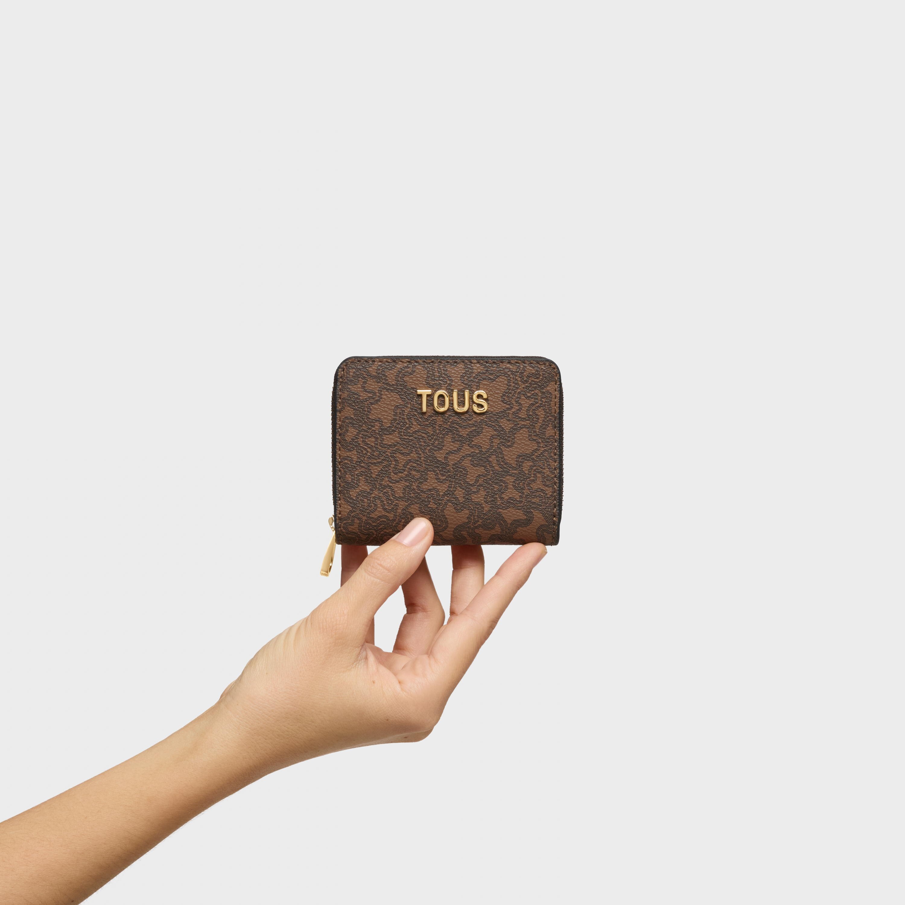 Brown Change purse TOUS Kaos Mini Lines