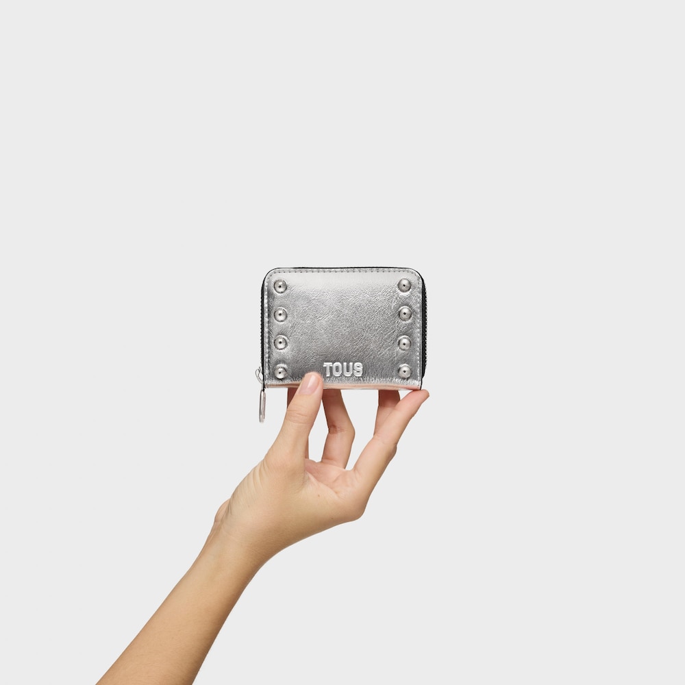 Silver-colored Change purse TOUS Jewelry Studs