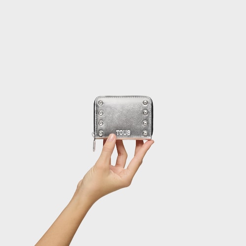 Monedero plateado TOUS Jewelry Studs