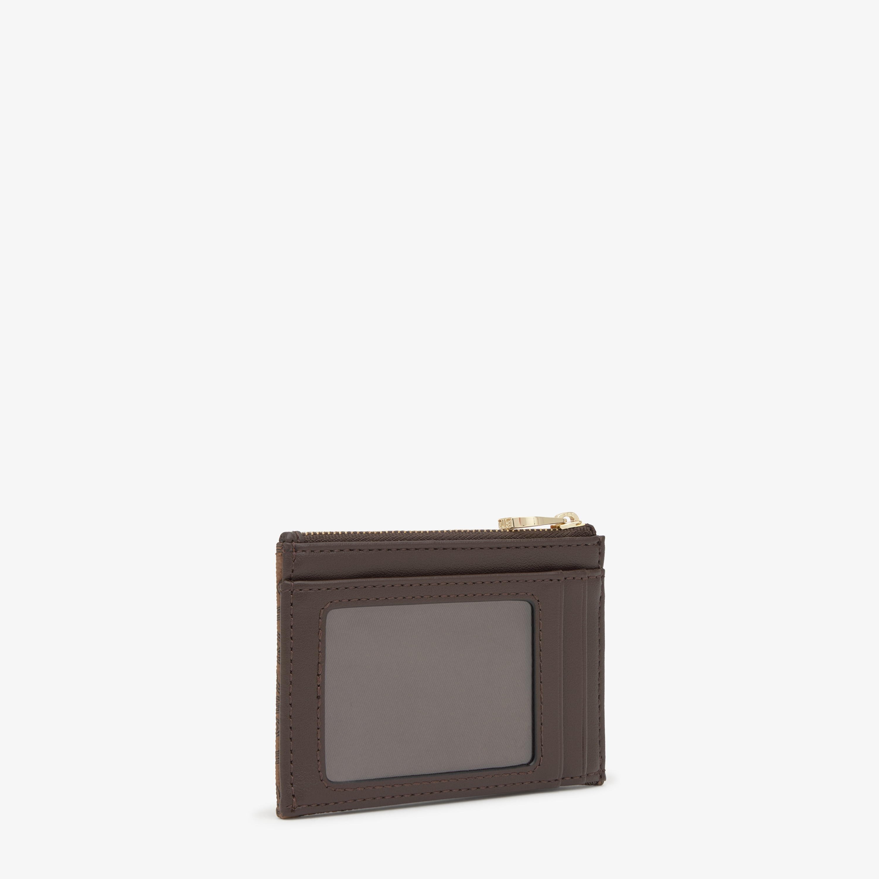 Brown Change purse cardholder TOUS Kaos Mini Lines