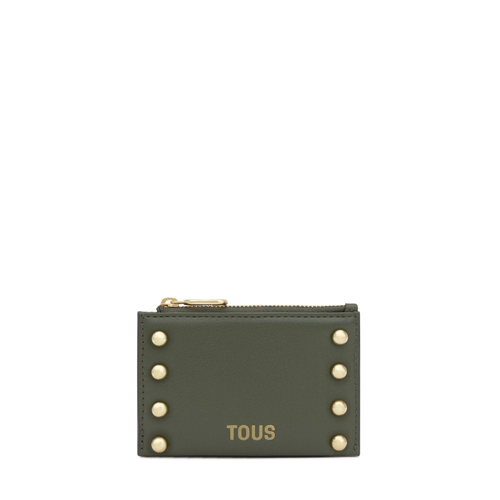 Monedero tarjetero caqui TOUS Jewelry Studs image number 0