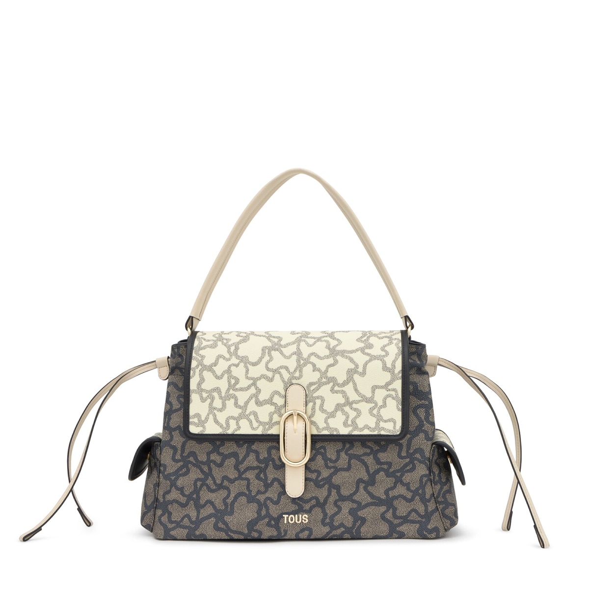 Tous - Shopper Pequeño Negro Tous Kaos Icon - Negro