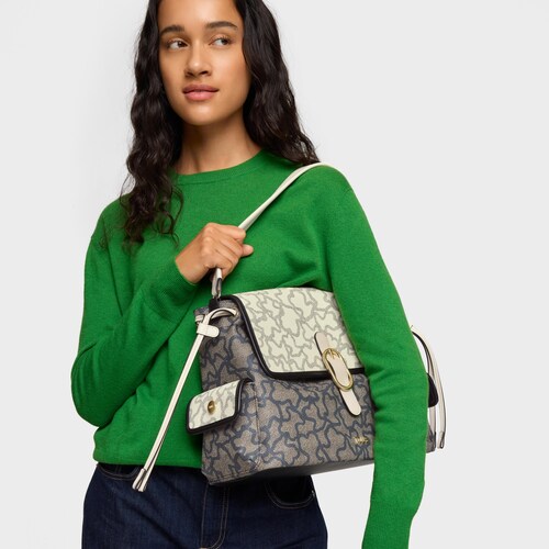 Bandolera peque&ntilde;a negro TOUS Kaos Icon