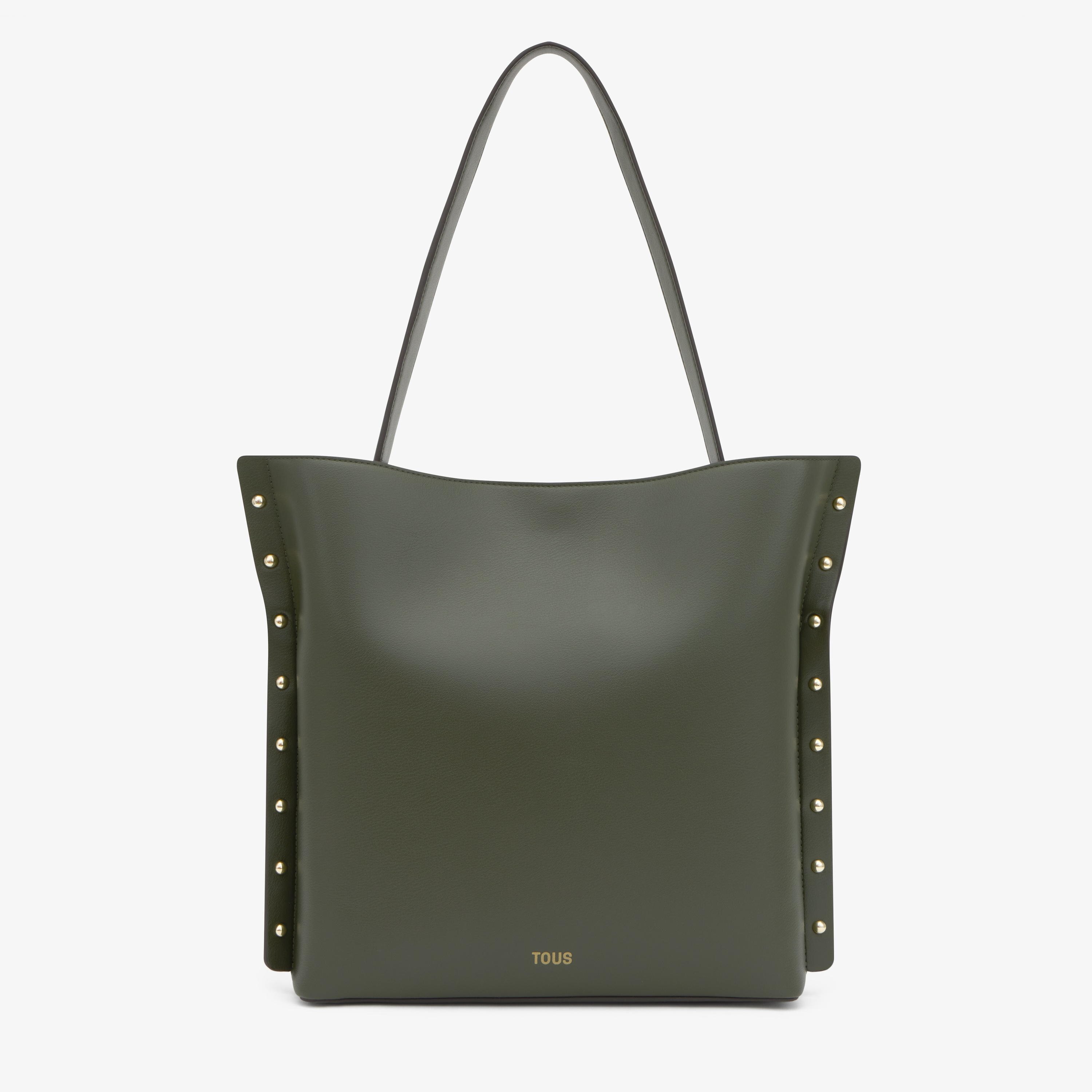 Khaki Tote bag TOUS Jewelry Studs