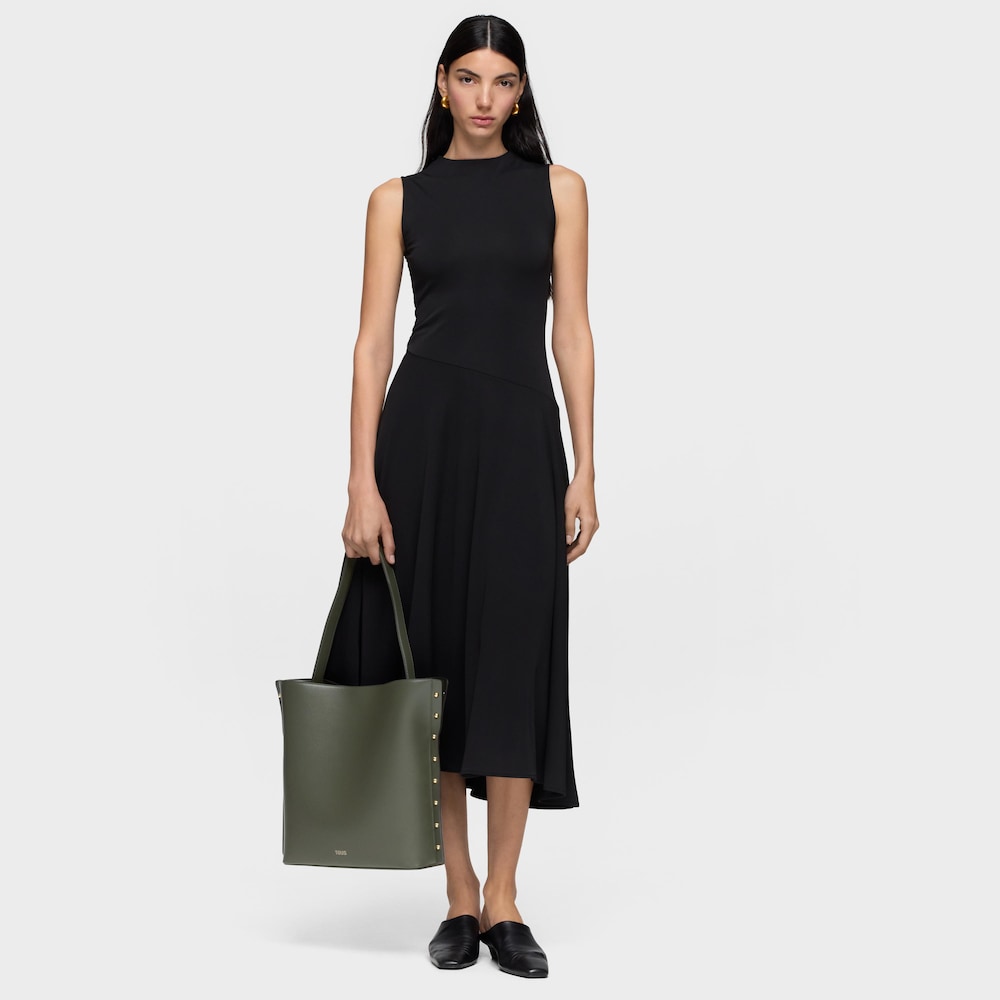 Tote bag color cachi TOUS Jewelry Studs