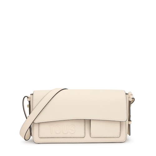 Bandolera mediana beige TOUS Back to basics